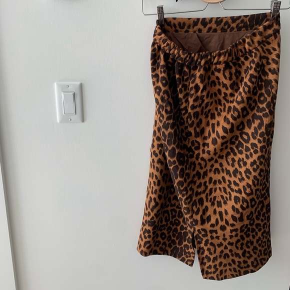 leopard print long skirt - Picture 2 of 4